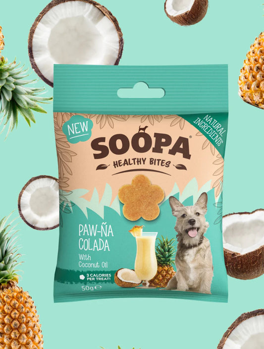 Paw-na colada healthy bites